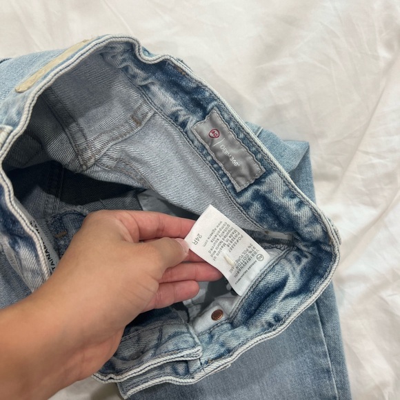 Light Blue Flare Jeans - Picture 2 of 2